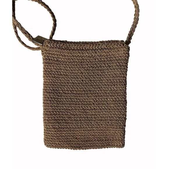 Y2K Mudd Crossbody Crochet Embroidered Butterfly Boho Fairy Festival - Picture 3 of 8